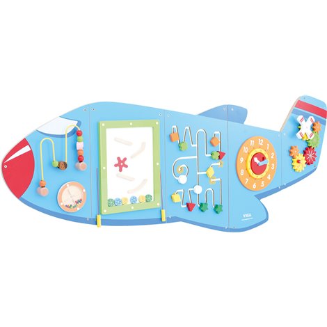 Aplicatie de perete cu activitati Avion, cresa si gradinita - imagine 6